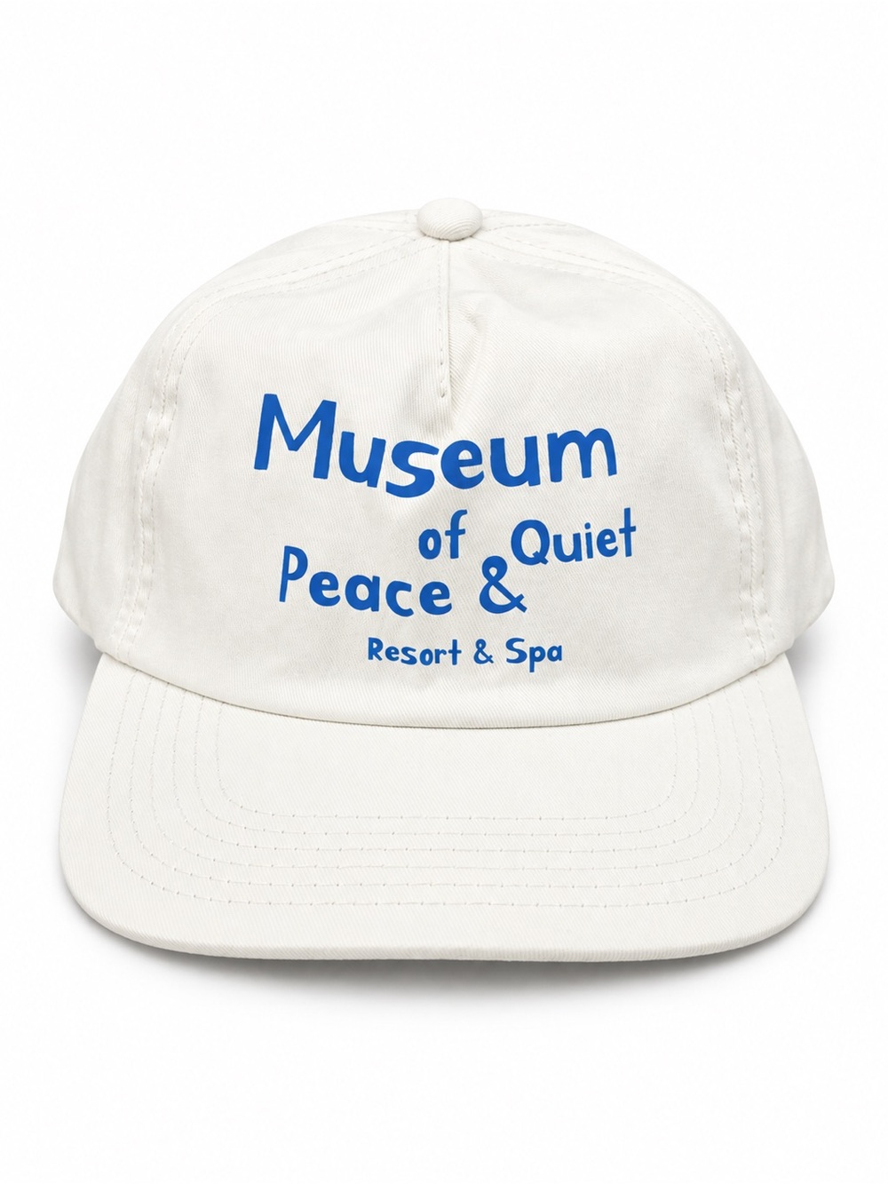 Museum of Peace & Quiet Resort & Spa Cream Blue Cap Hat